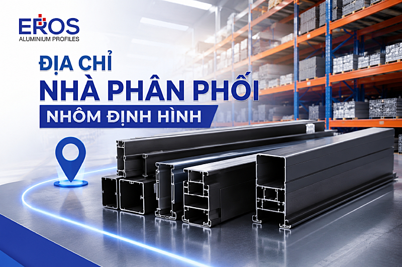 Địa chỉ nhà phân phối nhôm định hình tại Bắc Ninh