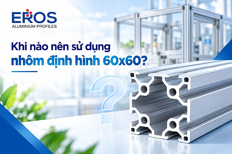 Khi nào nên sử dụng nhôm định hình 60x60