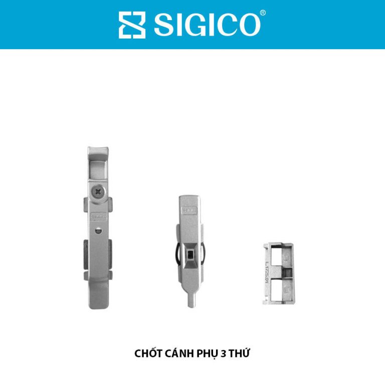 BỘ CHỐT CÁNH PHỤ 3 THỨ CHO CỬA ĐI/ CỬA SỔ